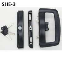 Singel Side Sliding door lock with key SHE-3